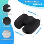 1Pcs Coccyx Seat Cushion Memory Foam U-Shaped Pillow for Chair Cushion Pad Car Office for Tailbone Pain Massage Pillow 2