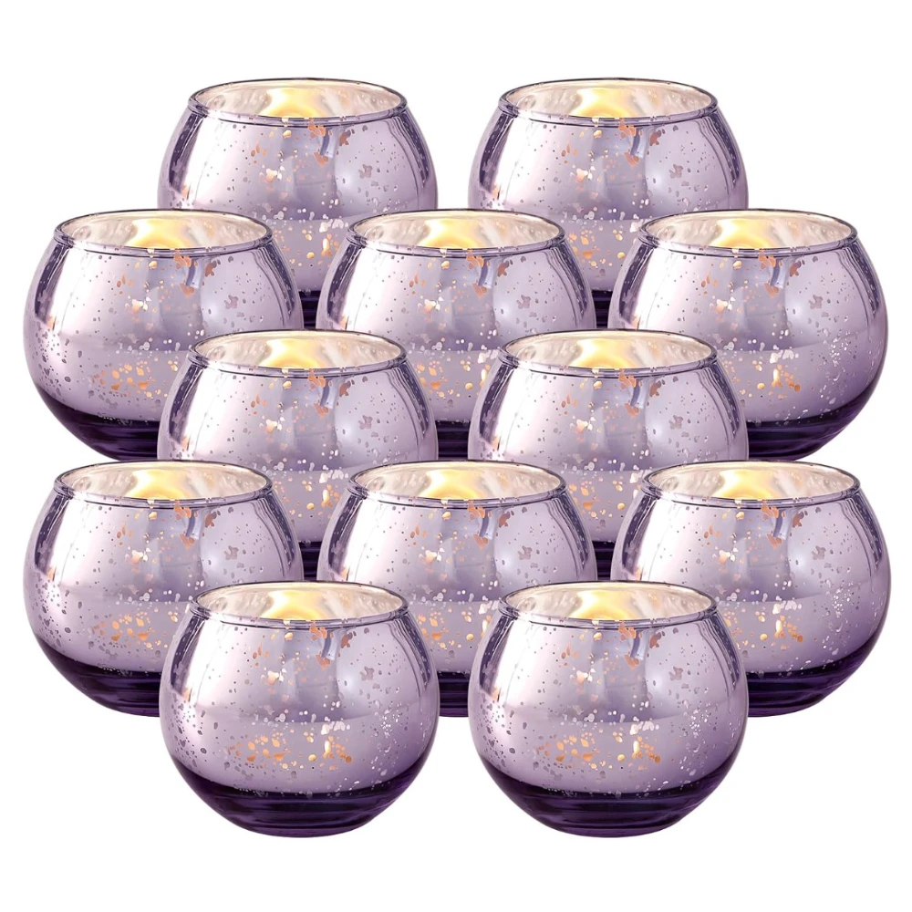 6/12 Pcs Assorted Votive Candle Holders Mercury Tealight Candle Holder Glass Wedding Table Decorations for Home Birthday Party 6/12 Pcs Assorted Votive Candle Holders Mercury Tealight Candle Holder Glass Wedding Table Decorations for Home Birthday Party