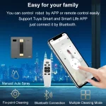 Robot Window cleaner ABIR WD8,Dual Water Spray,Smart Memory,High Vacuum Suction, Laser Sensor, Home Wall Glass Cleaning Robot 4
