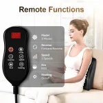 Back Massager Neck Massager with Heat 3D Kneading Massage Pillow for Relax Neck Back Shoulder Legs Gifts for Men Women Mom Dad 3