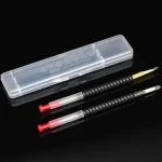 2Pcs Queen Bee Larvae Transfer Needle Spring Retractable Grafting Plastic Tools Beekeeping Queen Bee Beekeeper Equipment 2