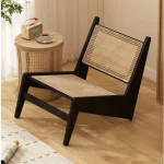 Wicker Chair Casual Chair Bedroom Single Sofa Chair Homestay Lounge Chair New Armchair Japanese-style Backrest Chairs New Sales 3
