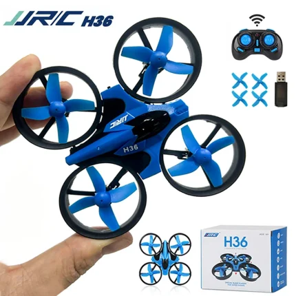 jjrc H36 Mini Drone 3D Flip Headless Mode Drones Air Pressure Height Maintain RC Quadcopter FPV Competition Dron Children's Toys
