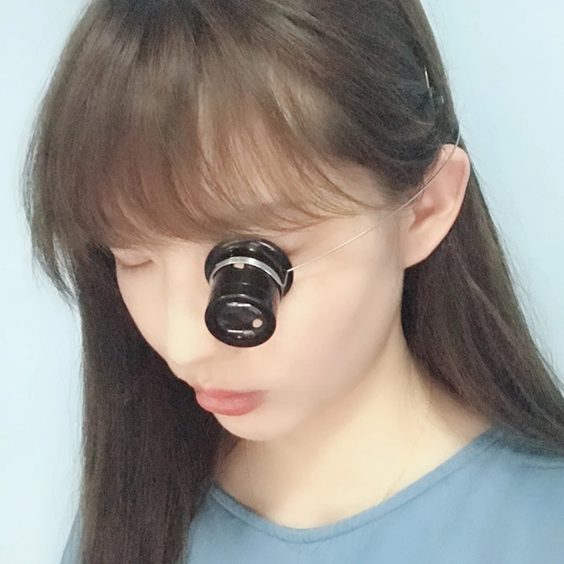 Monoculars Magnifier Magnifying Glass Watchmakers Loupe Lens Jeweler Watch Eye Len Repair Tool 3X/5X/10X /15X /20XX Monoculars Magnifier Magnifying Glass Watchmakers Loupe Lens Jeweler Watch Eye Len Repair Tool 3X/5X/10X /15X /20XX