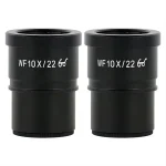 RF4 Pair of 20X/10mm 10X/22mm Adjustable/non-adjustable Binocular and Tri-optic Optical Stereo Microscope Accessories Eyepieces 4