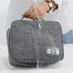 Travel Multi-function Cable Winder Charger Organizing Bag Miscellaneous Items Storage Box 6