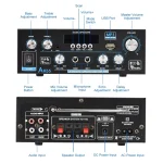 AK55 HiFi Digital Amplifier Channel 2.0 Bluetooth Surround Sound AMP Max Power 90Wx2 Speaker for Home Car BT 5.0 Audio AMP 4