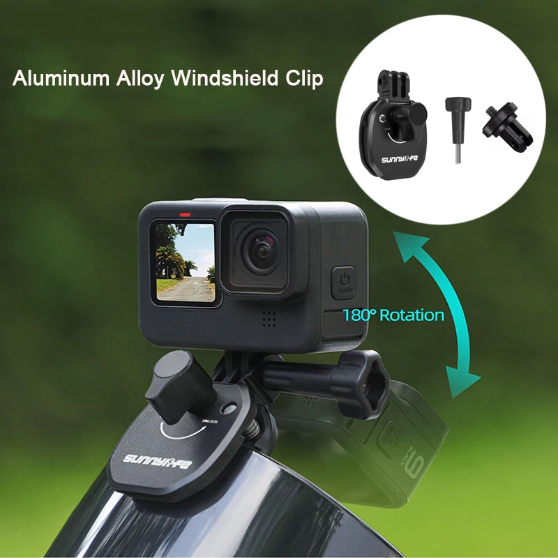 Motorcycle Windshield Clamp Clip for GoPro 13 12 11 Insta360 X5 X4 X3 for DJI Osmo 360/Action 5 Pro/Action 6 5 4 3 Nano/Go Ultra Motorcycle Windshield Clamp Clip for GoPro 13 12 11 Insta360 X5 X4 X3 for DJI Osmo 360/Action 5 Pro/Action 6 5 4 3 Nano/Go Ultra