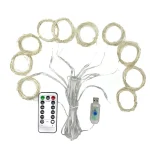 3Mx1M/2M/3M LED String Lights USB Fairy Lights Garland for New Year Wedding Festive Party Christmas Home Curtain Decoration 5