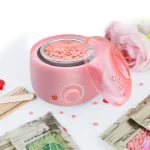 200CC Wax Heater Warmer Hair Removal Machine For Hand Foot Body SPA Epilator Paraffin Wax Pot +Wax Beans + Wood Sticks 4