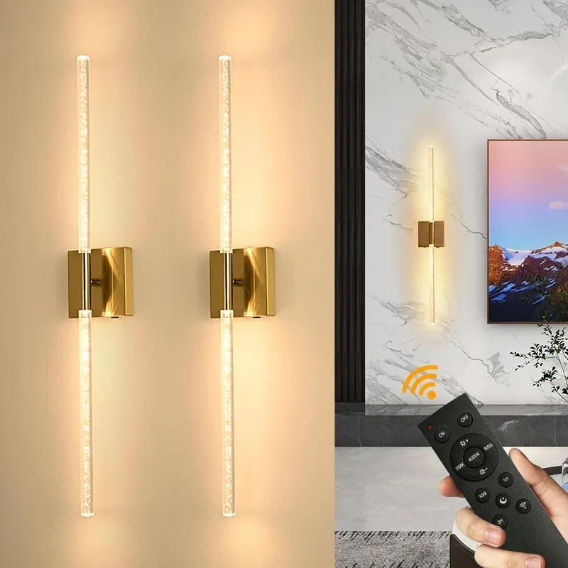 Modern Wall Lamp Wireless Remote 3 Light Modes 10000mAh USB Rechargeable No Wiring Needed Rotatable For Bedroom Corridor Modern Wall Lamp Wireless Remote 3 Light Modes 10000mAh USB Rechargeable No Wiring Needed Rotatable For Bedroom Corridor