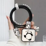 18W 20W Charger Protector Case USB Cable Cover Charging Data Cord Winder Wrap Charger Case Shell for IPhone 15 14 13 12 Pro Max 4