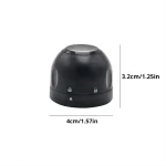 1pc Black Domestic Kitchen Sealing Red Wine Bottles Stoppers Mini Preservation Spin Leak Proof Wine Champagne Stoppers Cap 6