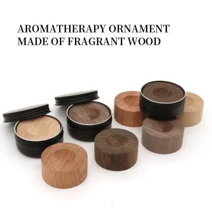 Natural solid wood aroma diffuser - suitable for long-lasting fragrance accessories in homes, bathrooms, living rooms, etc