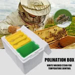 Queen Bee Breeding Box Bee Mating Box Foam Bee Hive Box Beekeeper Garden Pollination Box Bee Breeding Case Beekeeping Equipment 3