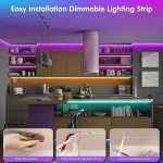 RGB Led Strip Lights 1M-40M  Led Room Light with APP Control Flexible Ribbon Luces Led Tape for Room Bedroom Decoration 3