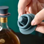 Magic Hat Wine Bottle Stopper Seal Cork Cover Silicone Wine Bottle Stopper Kitchen Tools 2