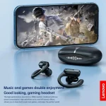 Lenovo XT80 Wireless Headphones Bluetooth 5.3 Earphones True with Mic Button Control Noise Reduction Earhooks Waterproof Headset 4