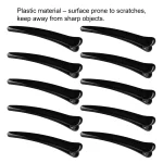 10Pcs/Set Plastic Edge Clip Hairpin Accessories Plus Size 8CM Fish Beak Clip Hair and Duck Beak Clip Hairpin Hair Styling Tools 6