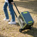 F2400 Solar Generator 2048Wh LiFePO4 Portable Power Station, 2400W, 1.5H Fast Charging,for Home Backup, Outdoor 4
