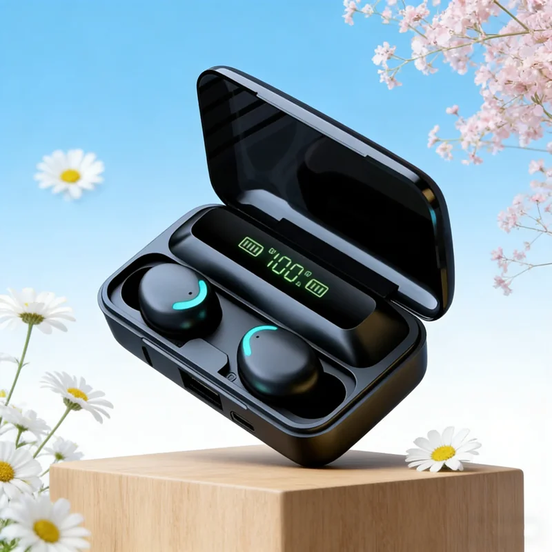 New Bluetooth Headphones 9D Stereo High Bass Sport Earphones Handfree Touch Control Tws Wireless Earbuds Waterproof Headset New Bluetooth Headphones 9D Stereo High Bass Sport Earphones Handfree Touch Control Tws Wireless Earbuds Waterproof Headset