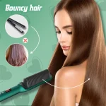 2 in 1 Electric Hair Brushes,Negative Iron Hair Straightener with 5 Temp,Portable Comb Iron Heated Styling Comb,10s Fast Heating 5