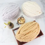 250g Extra Thick Ice Yarn Blanket Hand-Knitted DIY Yarn Large Thickness Chenille Cushion Pet Bed Yarn Icelandic Scarf Hat Knitting Needle Close-Fitting Soft Extra Thick Yarn Ball 1 Piece=1 Unit=250 Grams 5