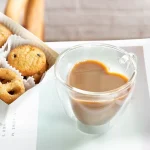 Heart Love Shaped Glass Mug Couple Cups Double Glass Cup Heat-Resisting Wine Glasses Tea Mugs Milk Espresso Coffee Cup Drinkware 2