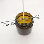 5/10Pcs 4.3 Inch Candle Wick Holders Clip Wick Fixer Stainless Steel Holders for Candle Making Metal Wick Centering Device Tools 4