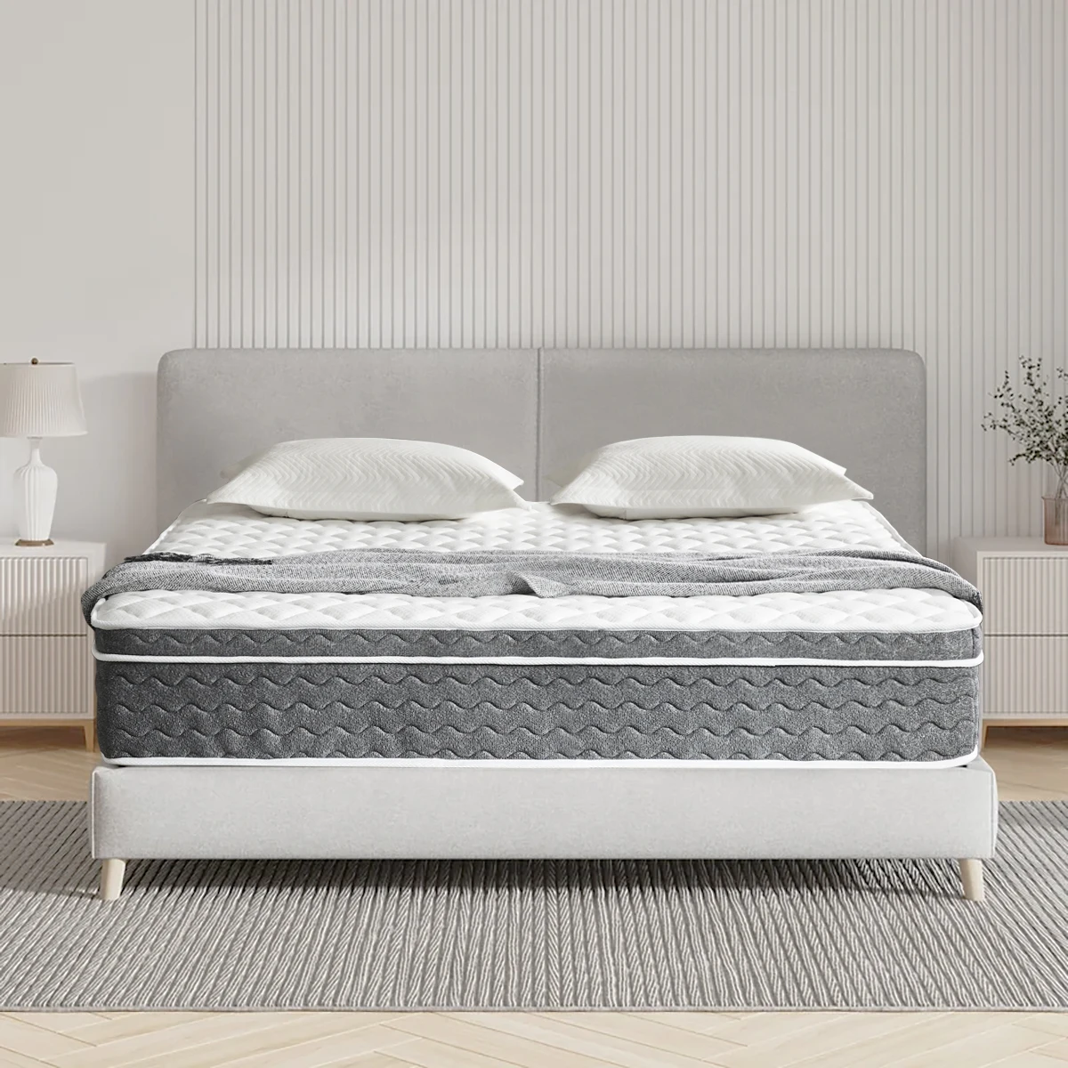 10/12/14 Inch Queen Size Mattress Hybrid Mattress,Fiberglass Free,Medium Feel,Motion Isolation,Certified Safe,Mattress in A Box 10/12/14 Inch Queen Size Mattress Hybrid Mattress,Fiberglass Free,Medium Feel,Motion Isolation,Certified Safe,Mattress in A Box