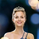 Bling Rhinestone Crystal Crown Birthday Anniversary Decoration Happy Birthday Queen Satin Sash Party Supplies 4