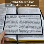 Full Page Large Sheet Magnifier Magnifying Glass Reading Aid Glass Page Magnifying Lens Reading Magnifier
