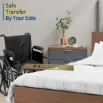 Wooden Sliding Transfer Board With Ball Bearings For Elderly Protection Disabled Mobility Assistance Board For Moving From Wheel 4