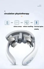 Back And Neck Smart Massage Instrument Shoulder Neck Massage Cervical Vertebra Health Care Vibrator Relieve Pain Muscle 5