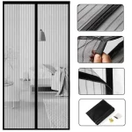 Magnetic Mosquito Net, Summer Insect Fly Control, Door Curtain Net, Living Room, Bedroom Curtain, Automatic Closing Door Screen 5