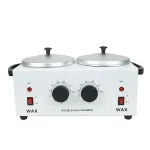 Dual Pot Wax Heater Professional Paraffin Hair Removal Machine Dual Parrafin Hot Facial Skin Equipment Spa Household 3