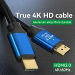 HDMI-CompatibleCable 2.0  4K 60Hz for  Xbox PS5 PS4 Laptops HDMI-Compatible Splitter Digital Cable Cord 1.5m 2m 3m 5m 10m 15m 4