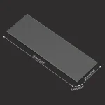 Single Flat Microscope Glass Slides Reusable Laboratory Lens Adapter 50pcs 2