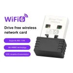 USB WiFi Adapter Wireless Network Lan Card 2.4Ghz WiFi6 Receiver Dongle 802.11ax For PC Laptop Win 7 8 10 11 Drive Free