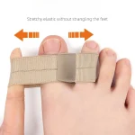 1/2Pc Two Toe Separator Hallux Valgus Bunion Corrector Orthotics Feet Bone Adjuster Thumb Straightener Pedicure Foot Care Tools 4