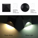 Outdoor Lighting Recessed Wall Lamp Waterproof IP65 3W Led Embedded  Step&Stair Balcony Porch Aisle Yard Outside Night Light 4
