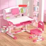 Kindergarten Homestay Children Furniture Sets Kids Bedroom Dormitory Learning Table Chairs Suit School Study Desks with Drawer m 3
