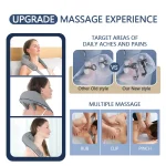 Foreverlily 26W Neck And Shoulder Massager Wireless Shoulder And Back Kneading Massage Shawl Trapezius Neck Cervical masajeador 4