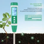 Yieryi Soil Test Kit NPK Meter Soil Quick-acting Nitrogen/Phosphorus/Potassium Tester Nutrient Analyzers for Growing Plants 3