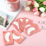 50/100PCS U Shape Eyelash Pads Grafted Lash Hydrogels Gel Patches Under Eye Pads for Eyelash Extension Tips Sticker Makeup Tools 6