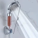 Functions High Pressure SPA Shower Head Water Saving Handheld Rainfall Bathroom Accessory Anion Filter Shower for Bathroom Decor 6