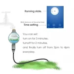 WiFi Wireless Garden Water Timer Smart Phone Remote Controller Home Greenhouse Outdoor Irrigation Automatic Kit Built-in Gateway 2