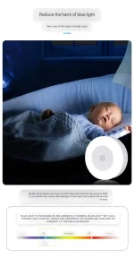Energy Saving Led Touch Sensor Night Lights USB Rechargeable Magnetic Wall Light Room Aisle Bedroom Round Portable Night Lamp 5