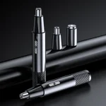 1pcProfessional Nose Hair Trimmer - Compact & Portable,USB Rechargeable Gentle on SkinWaterproof Blades for Easy Cleaning 4