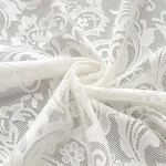 1pc elegant phoenix tail lace chiffon curtain, suitable for living room, kitchen and home decoration. 6